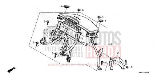 MODULE DE SAC GONFLABLE GL1800DAK de 2019